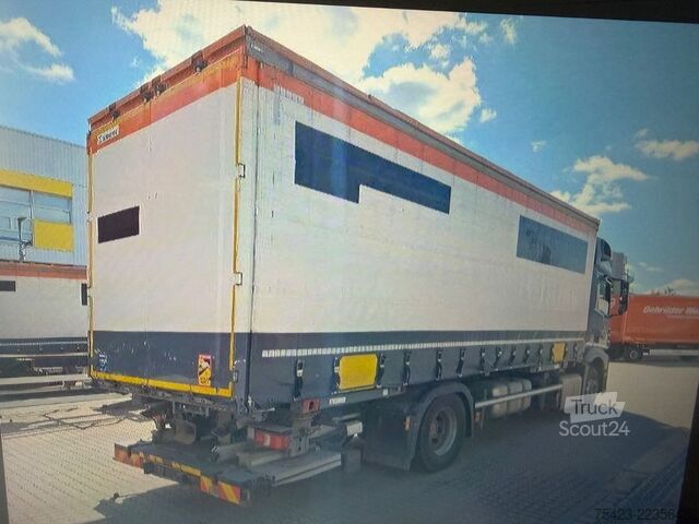 Felépítménycserélő teherautó MERCEDES-BENZ Actros 1836 Wechselbrücke Plane/Spriegel     LBW