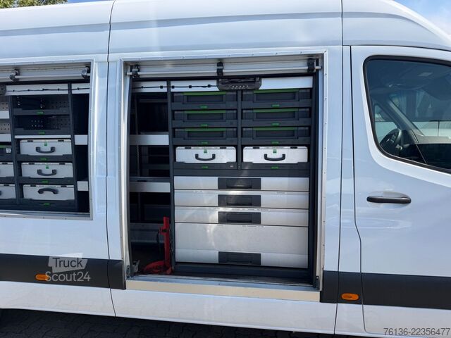 Komercijalno vozilo sa visokim krovom MERCEDES-BENZ Sprinter 516 CDI Maxi Klima LED Werkstatt Standh