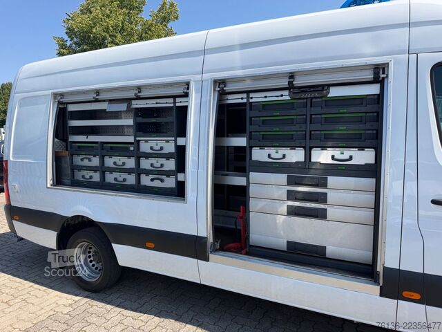 Komercijalno vozilo sa visokim krovom MERCEDES-BENZ Sprinter 516 CDI Maxi Klima LED Werkstatt Standh