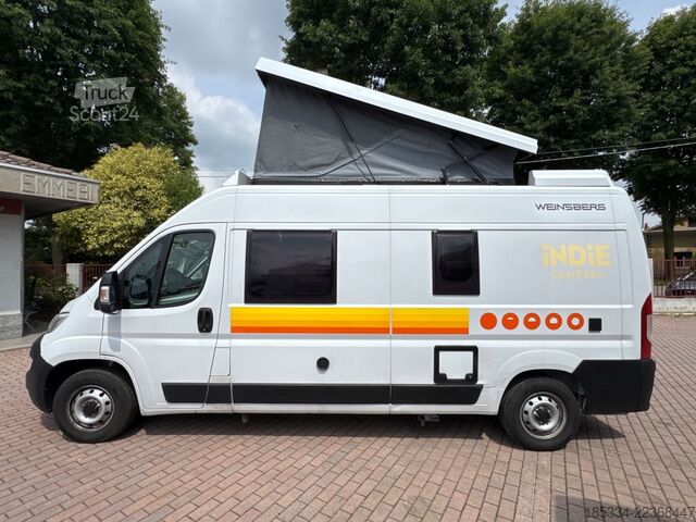 Kamp prikolica/kamper 2023 Fiat Ducato Weinsberg Carabus Manuel | Toit relevable