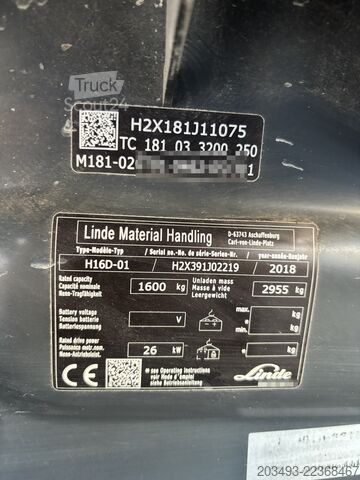 رافعة شوكية Linde H16D-01