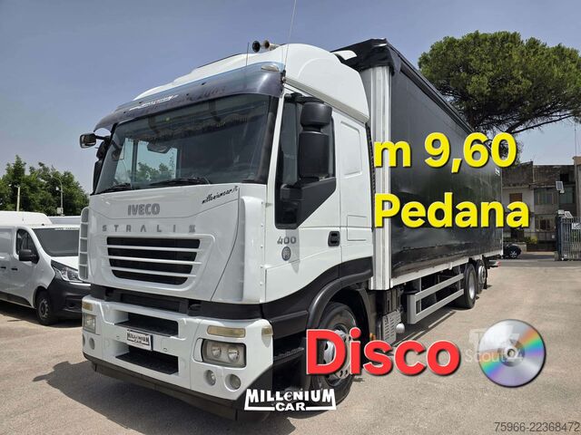 Camion bâché Iveco STRALIS 400 CENTINATO 9,60 A/BASSA SPOND