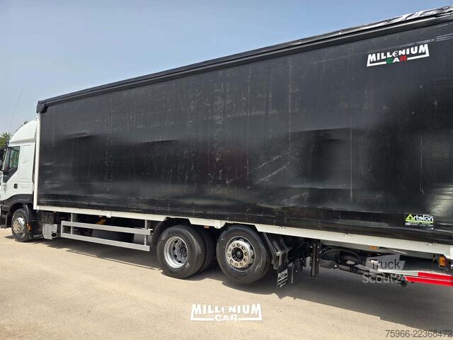 Camion bâché Iveco STRALIS 400 CENTINATO 9,60 A/BASSA SPOND