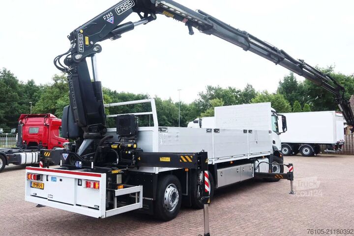 Tovornjak z žerjavom Mercedes-Benz ANTOS 2830 Kraanwagen open Laadbak Fassi F295 +...