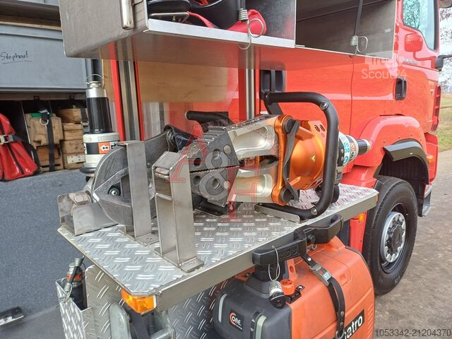 Forest Fire Truck MAN TGM 18.340 4x4