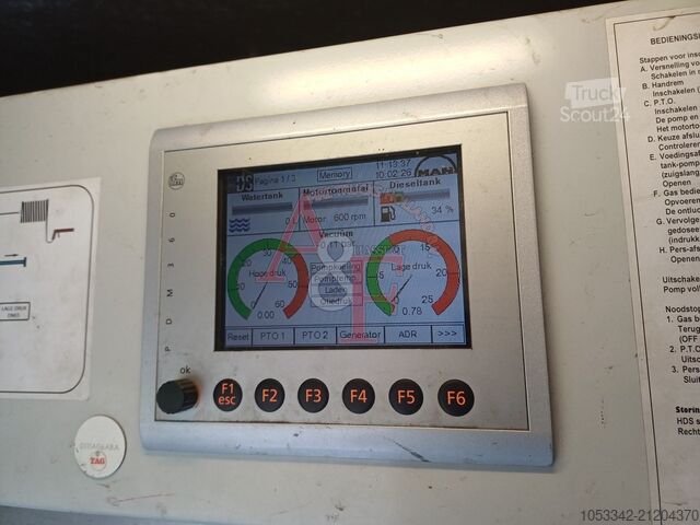 Forest Fire Truck MAN TGM 18.340 4x4