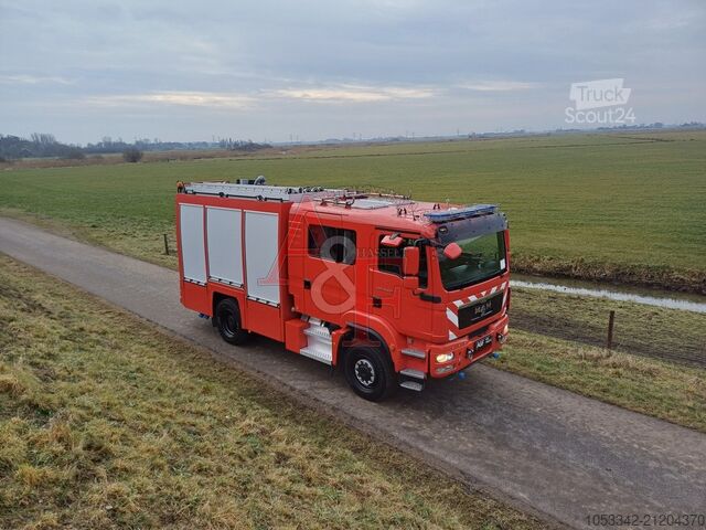 Forest Fire Truck MAN TGM 18.340 4x4