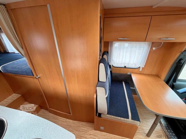 Yarı entegre karavan HYMER/ERIBA Van 572 - Einzelbetten - Garage - Klima -