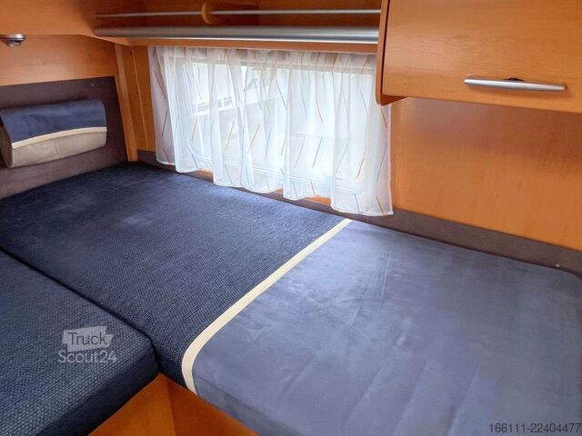 Yarı entegre karavan HYMER/ERIBA Van 572 - Einzelbetten - Garage - Klima -