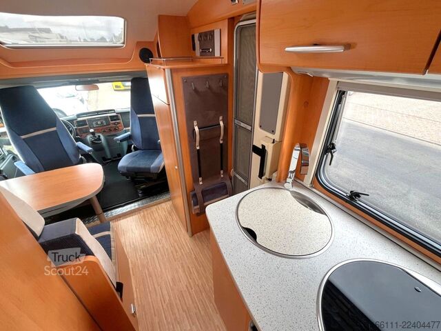 Yarı entegre karavan HYMER/ERIBA Van 572 - Einzelbetten - Garage - Klima -