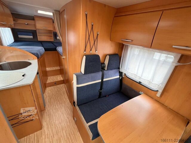 Yarı entegre karavan HYMER/ERIBA Van 572 - Einzelbetten - Garage - Klima -