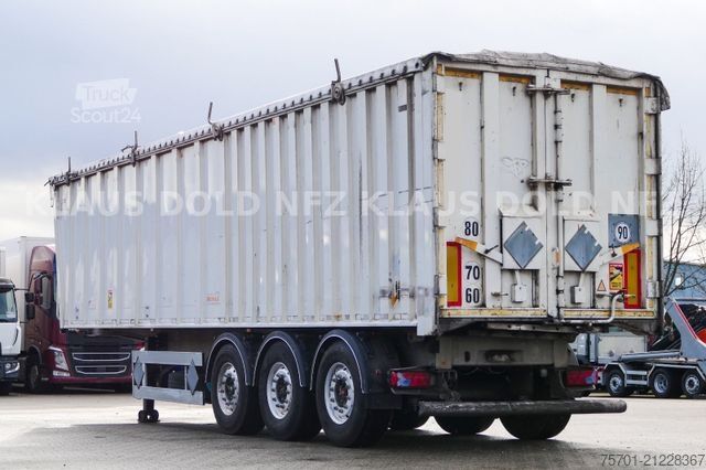 Billenős félpótkocsi BENALU C39C17 Kippmulde 57m³ Liftachse Plane