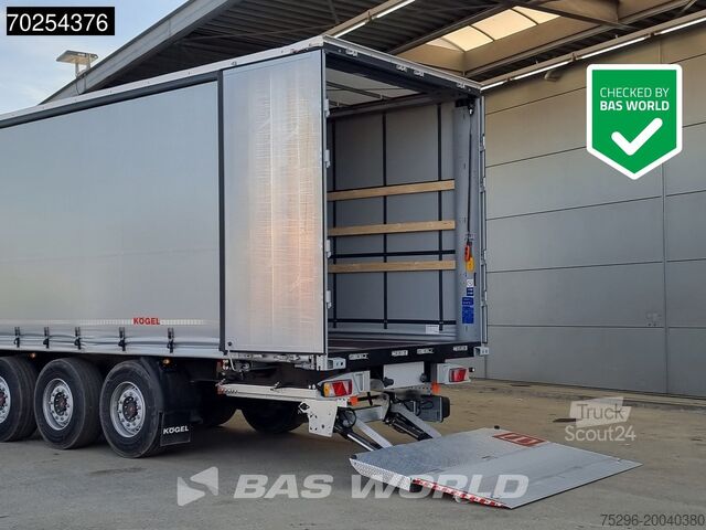 Posuvné plachty Kögel S24-1 3 axles Tailgate 2000kg NEW Liftachse Eds...
