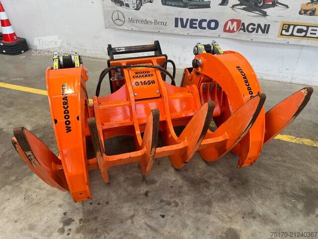 Westtech G1650 ročni grablje s prijemnimi rokami / S70 / DEMO / 2024 Westtech G1650 Roderechen Greifarme / S70 / DEMO / 2024