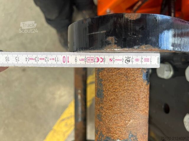 Westtech G1650 ročni grablje s prijemnimi rokami / S70 / DEMO / 2024 Westtech G1650 Roderechen Greifarme / S70 / DEMO / 2024