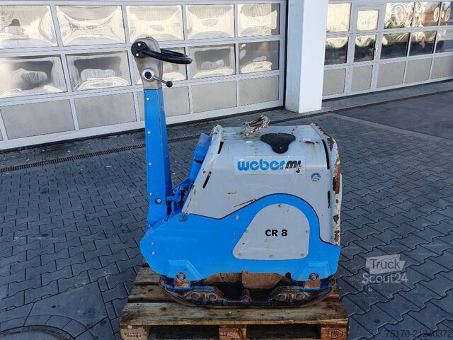 уплътнител Weber CR 8 Hatz-Diesel / 601kg / Rüttelplatte / 117 h