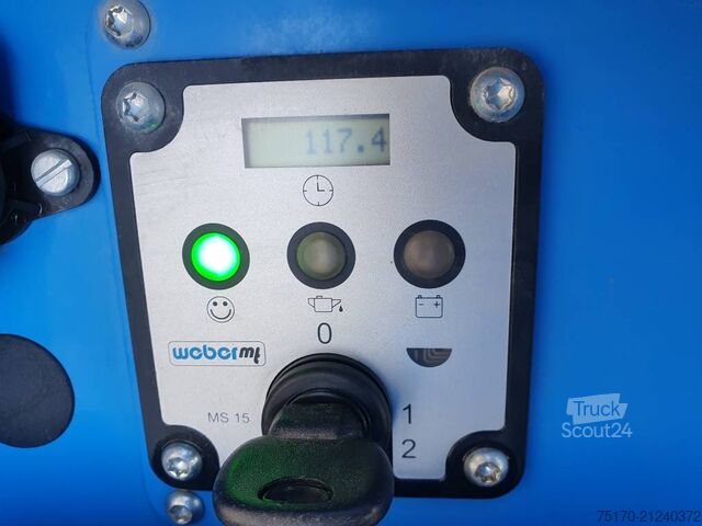 уплътнител Weber CR 8 Hatz-Diesel / 601kg / Rüttelplatte / 117 h