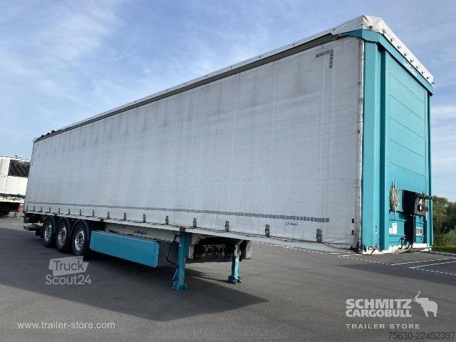 Open oplegger met zeil Leci Trailer Semitrailer Curtainsider Dropside Hayon