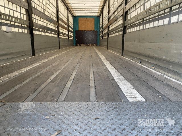 Open oplegger met zeil Leci Trailer Semitrailer Curtainsider Dropside Hayon