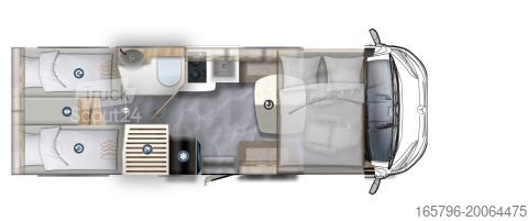 Autorulotă integrată Eura Mobil Integra Line GT 726 EF 170PS, Lithium, AHK, Klima etc