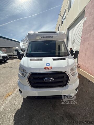 Half-integraal camper Ford Transit Weinsberg Carasuite 2024  | Cambio automatico | 5 posti letto