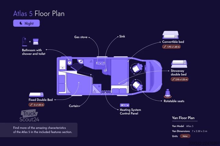 полуинтегриран кемпер Ford Transit Weinsberg Carasuite 2024  | Cambio automatico | 5 posti letto