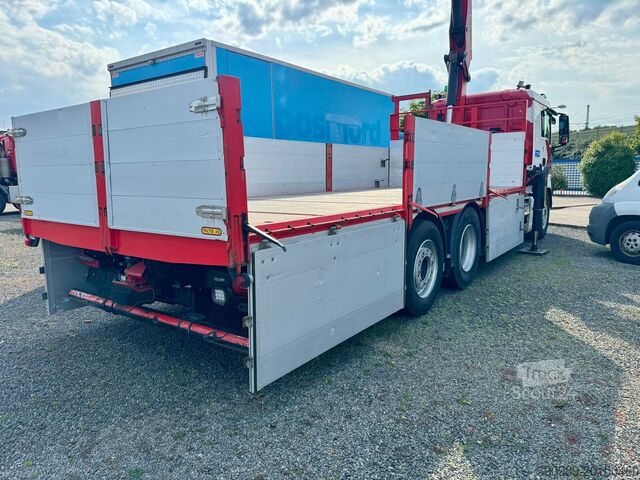 Επίπεδο κουτί MAN TGS 26.460 6x2 Lenk-Liftachse Palfingerkran PK ...