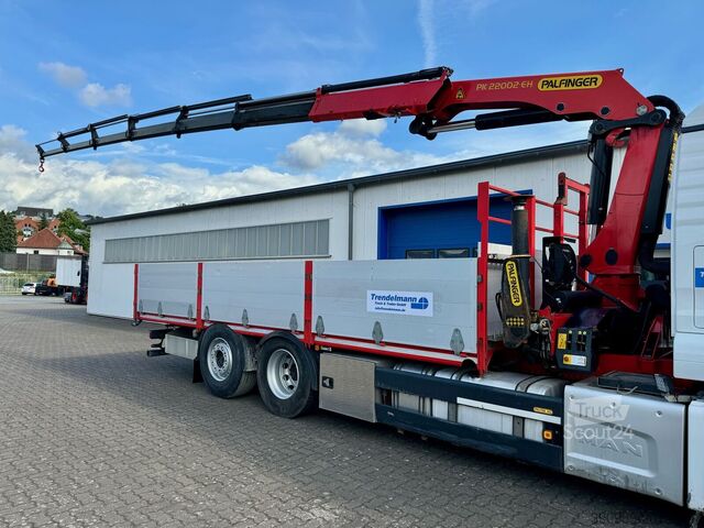 Caja plana MAN TGS 26.460 6x2 Lenk-Liftachse Palfingerkran PK ...