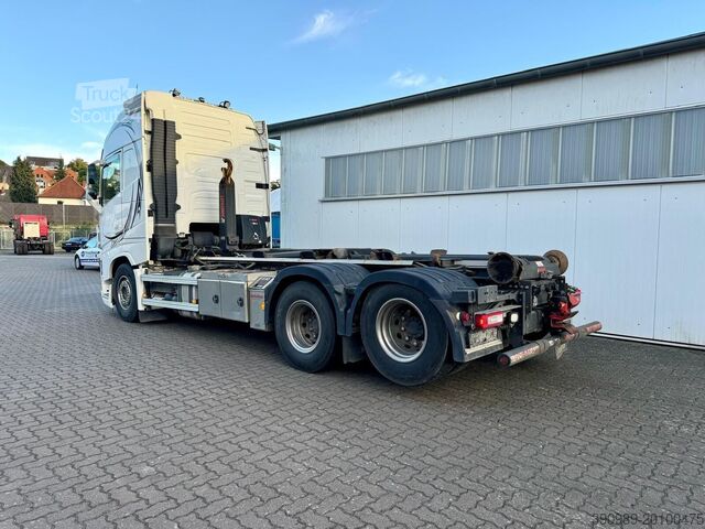 Гакова система-Hooklift HIAB Volvo FH 540 6x4 Liftachse ARK-Hooklift Retarder