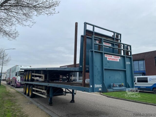 Plattformanhänger Haan OPL45 Heavy Duty (45Ton) / Rungen-Potholes / NL...