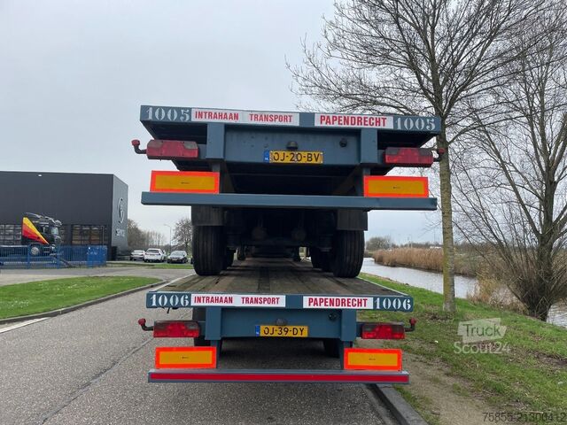 Plattformanhänger Haan OPL45 Heavy Duty (45Ton) / Rungen-Potholes / NL...
