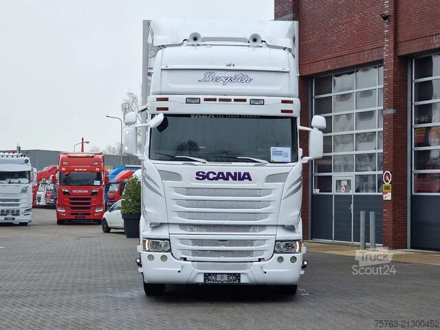 Koffer Scania R520 V8 Topline 6x2 - Box with sidedoors - Load...