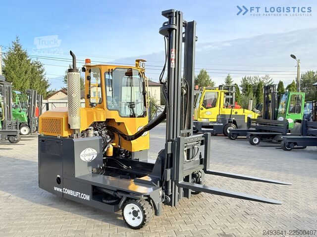 Keturs kryptimis krautuvas Combilift C3000 GAS DUPLEX 4500 FREE LIFT CABIN