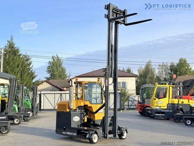 Keturs kryptimis krautuvas Combilift C3000 GAS DUPLEX 4500 FREE LIFT CABIN