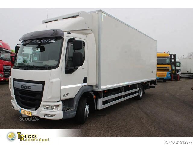 Soğutmalı/dondurulmuş taşıma DAF LF 210 + EURO 6 + LIFT