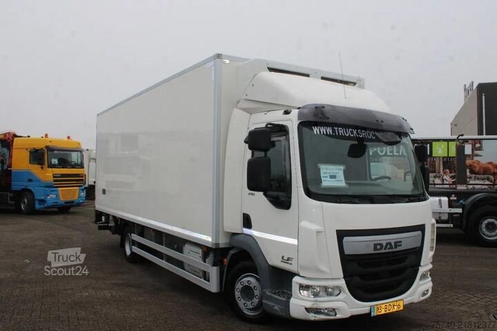 Soğutmalı/dondurulmuş taşıma DAF LF 210 + EURO 6 + LIFT