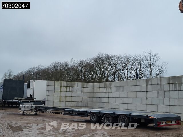 Tieflader LINTRAILERS S3A 3 axles TUV 01/27 Extendable 650cm Lift + S...