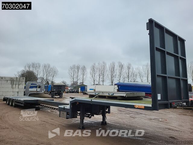Tieflader LINTRAILERS S3A 3 axles TUV 01/27 Extendable 650cm Lift + S...