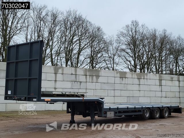 Tieflader LINTRAILERS S3A 3 axles TUV 01/27 Extendable 650cm Lift + S...