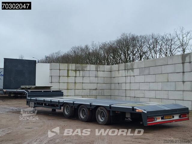 Tieflader LINTRAILERS S3A 3 axles TUV 01/27 Extendable 650cm Lift + S...