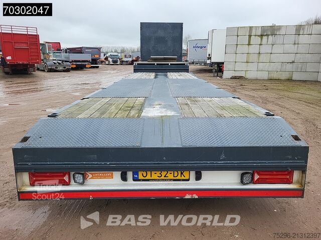 Tieflader LINTRAILERS S3A 3 axles TUV 01/27 Extendable 650cm Lift + S...