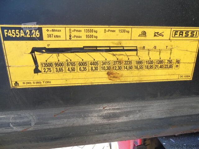 Autogru MAN TGX 26.440 + FASSI 455A.2.26 + EURO 6 +  6X2 + ...