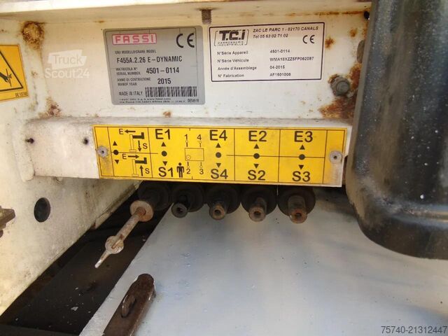 Kranbil MAN TGX 26.440 + FASSI 455A.2.26 + EURO 6 +  6X2 + ...