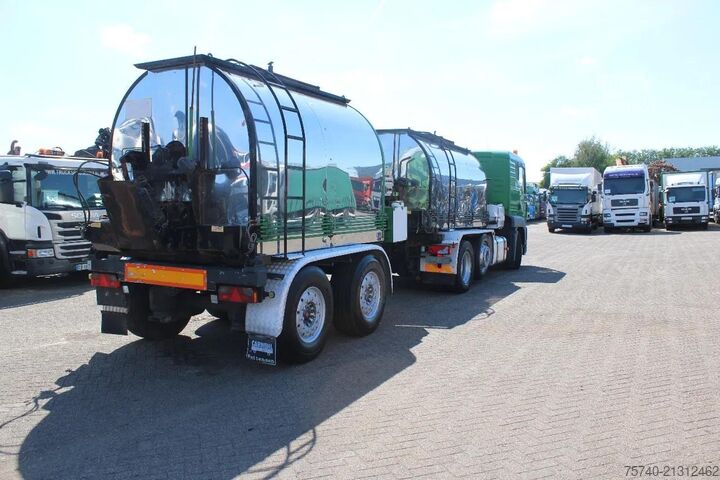 Spruzzatore per asfalto MAN TGA 26.310 + LINDHOFF EN LINNE 6M3 + MANUAL + C...