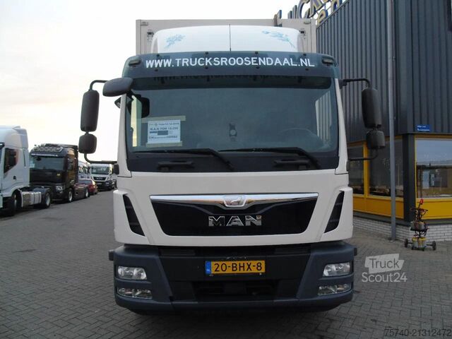 Gesloten bak MAN TGM 12.250 + EURO 6 + LIFT + 12T