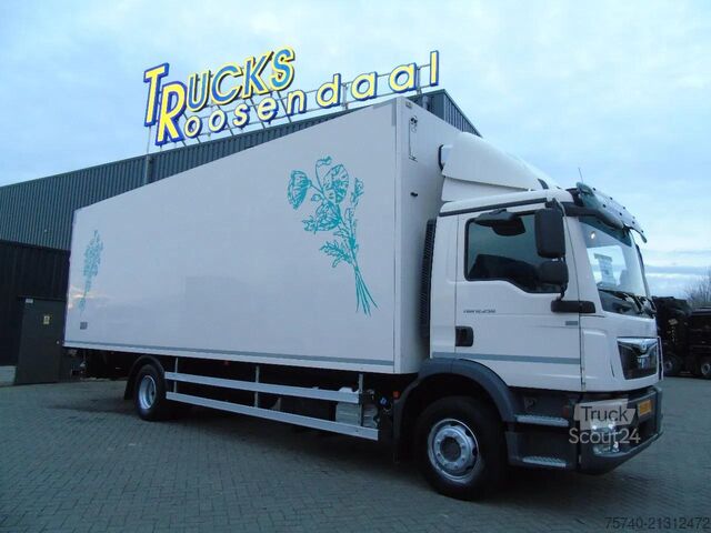 Gesloten bak MAN TGM 12.250 + EURO 6 + LIFT + 12T