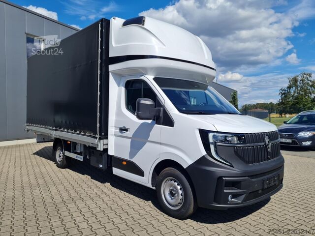 Фургон-шафа з фіранкою Renault Master 35 Pritsche Schlafkab Schiebe Plane LUFTFEDER