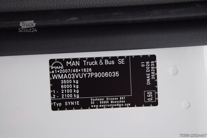 Βαν με ψηλή οροφή MAN TGE  Kasten 3.140 extralang Superhochdach LED