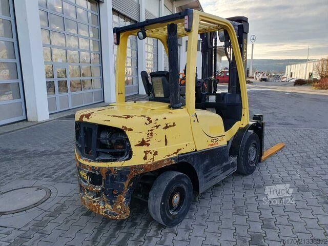 Gabelstapler Hyster H4.5 FT S5 / Duplex: 3.40m / nur 3.366h! / SS
