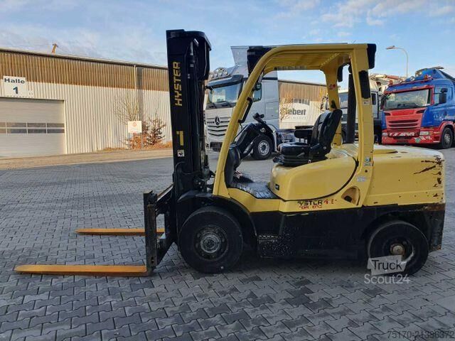 Gabelstapler Hyster H4.5 FT S5 / Duplex: 3.40m / nur 3.366h! / SS